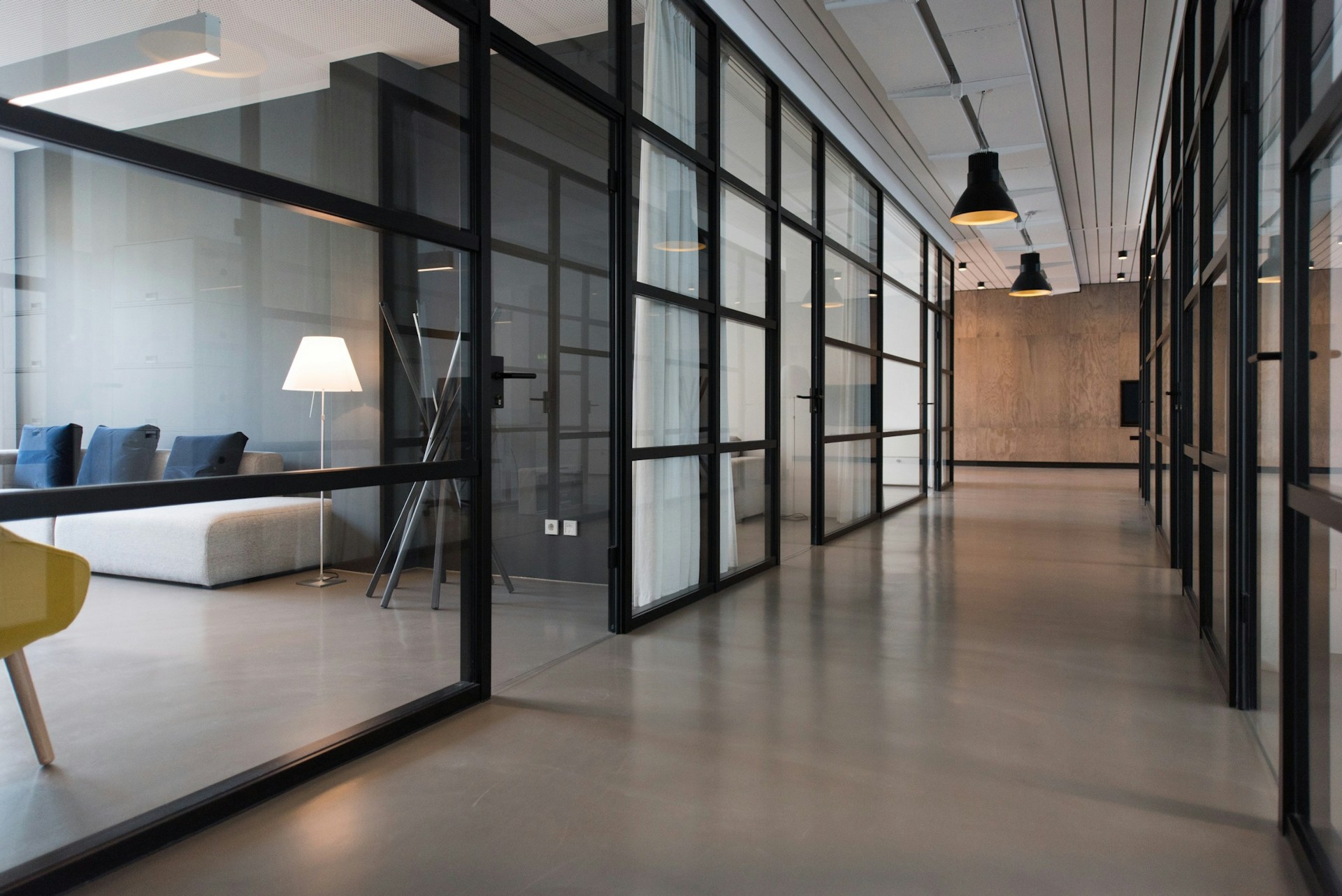 Sala de reuniones del estudio contable